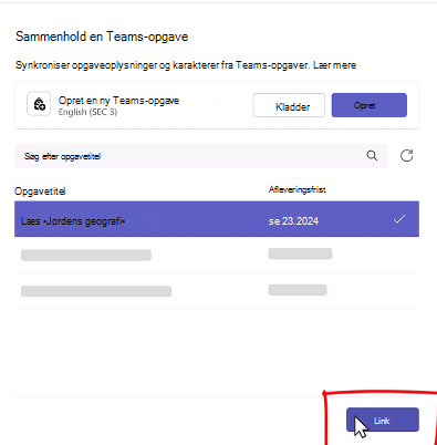 Opgaver, der ikke er sammenkædet