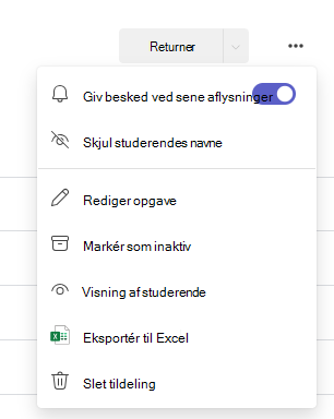 dialogboksen indstillinger