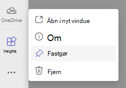 Skærmbillede af fastgjort.