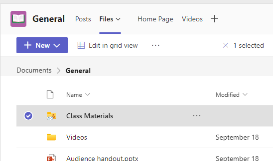 klassematerialer