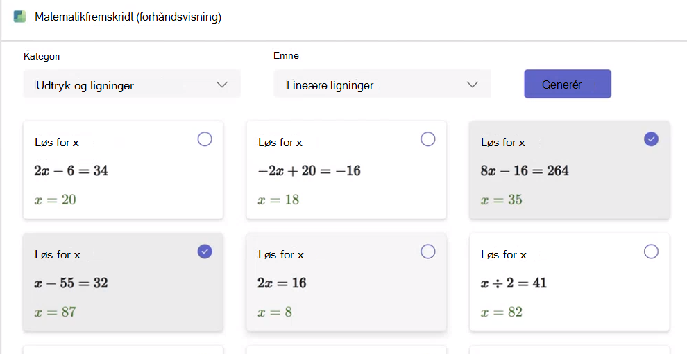 Matematisk fremskridt
