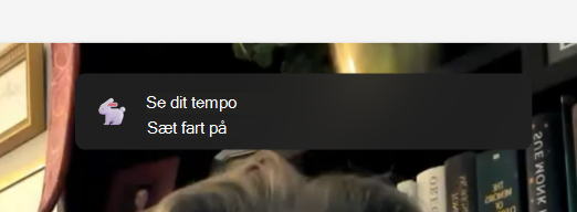 Skærmbillede af tempo.