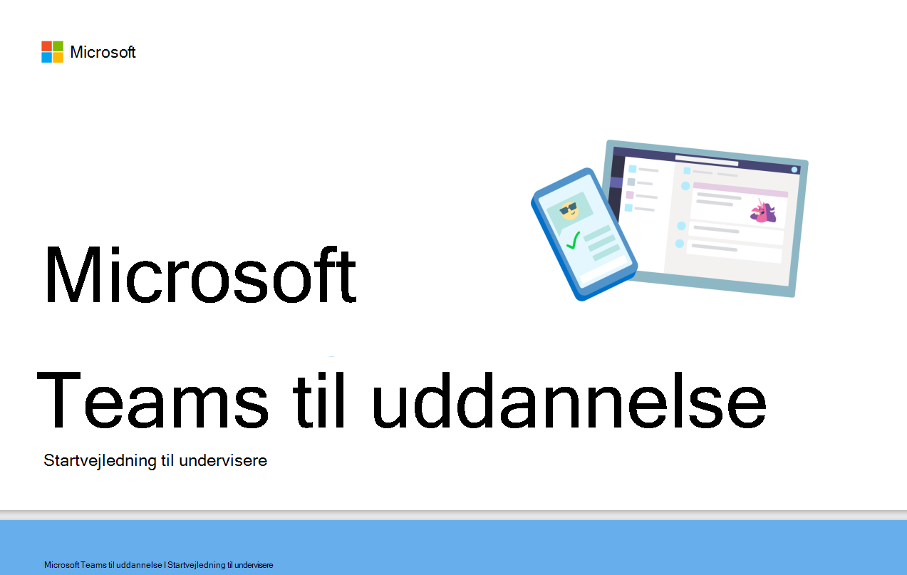 Skærmbillede af teams til uddannelse.
