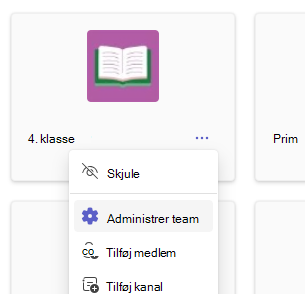 administrer team