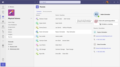 Screenshot of Parent App Imagery.