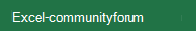 Link til Excel-communityet