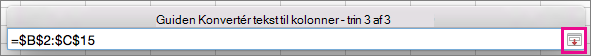 Klik på knappen Udvid