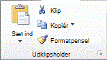 billede af båndet i excel