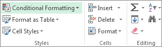 Betinget formatering