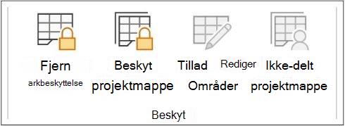 Fjern arkbeskyttelse