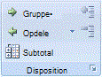 Billede af Outlook-båndet