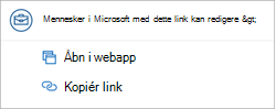 Loop Outlook-tilladelser