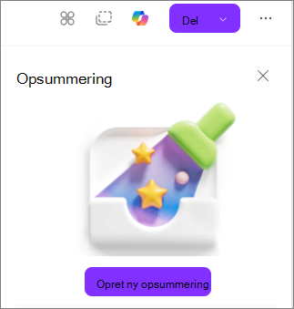 Opsummer yderligere ændringer, der er foretaget på Loop-siden