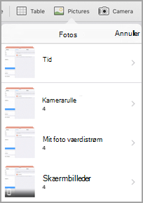Menuen Billeder