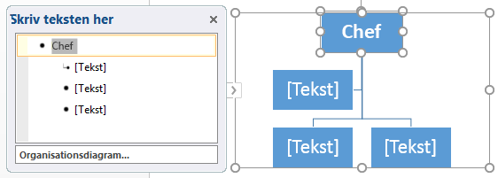 Skrive i tekstruden