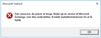 Fejlmeddelelse
