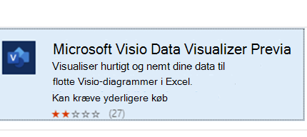 Viser tilføjelsesprogrammet Datavisualisator