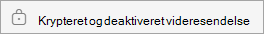 Krypteret og deaktiveret videresendelse
