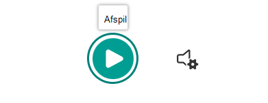 Moderne-læser-play-knap