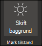 Slå mørk tilstand