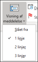 Angiv meddelelseseksempel