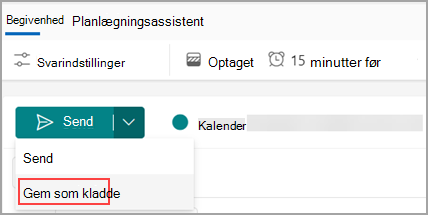 Outlook Kalender