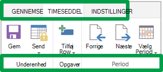 Faner og grupper på båndet