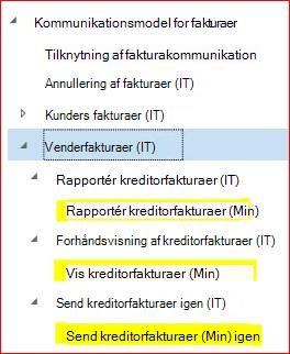Dette billede viser, hvordan du downloader og konfigurerer GER-konfigurationer.