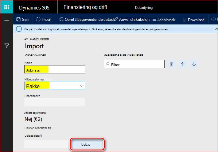 På dette billede kan du se, hvordan du konfigurerer funktionaliteten til elektroniske meddelelser.