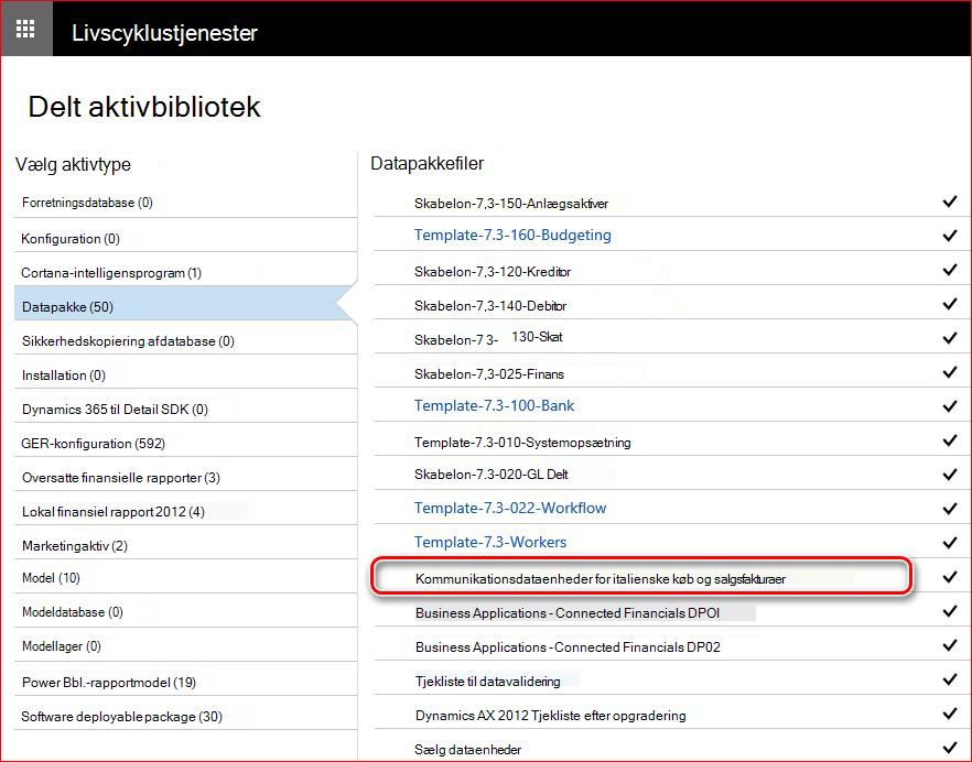På dette billede kan du se, hvordan du konfigurerer funktionaliteten til elektroniske meddelelser.