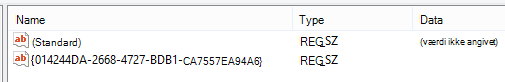 Hyper-V Network-hændelseslog, der viser en fejlhændelse