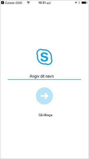 Skriv dit navn for at deltage i mødet