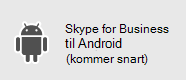 Skype for Business –