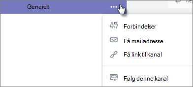 Dialogboksen Nyhedsforbindelse