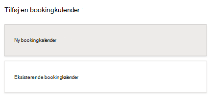 Tilføj en bookingkalender