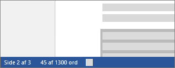 Delvis ordoptælling