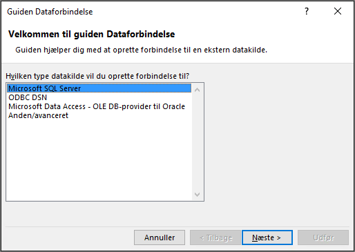 Guiden Dataforbindelse