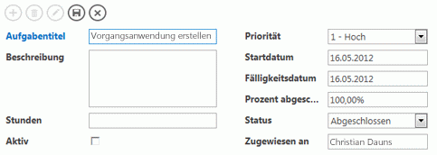 Typische Access-Steuerelemente