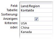 oder mit Kriterien für den Abgleich mit mehreren Wörtern oder Phrasen