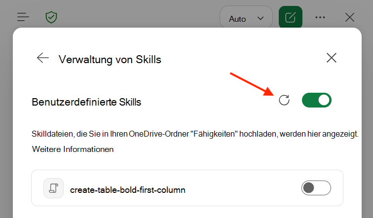 Screenshot des Dialogfelds 