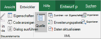 Developer tab