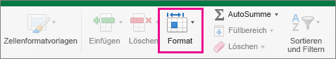 Auf der Registerkarte 