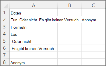 Ergebnisse von Beispiel 4