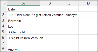 Ergebnisse von Beispiel 5