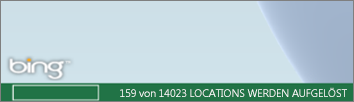 Power Map-Status in der Bing-Leiste