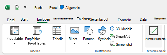 Die Schaltfläche 