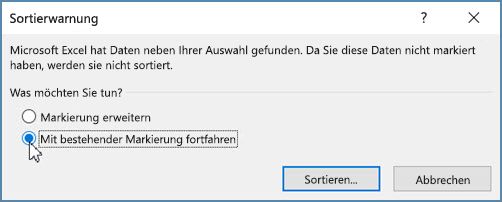 Klicken Sie auf 
