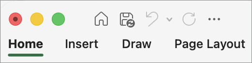 Office 2016 für Mac – Symbolleiste für den Schnellzugriff