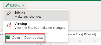 Öffnet die App im Desktop