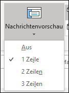 Nachrichtenvorschau festlegen